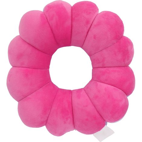 Coussin de fauteuil roulant pour patient alité, coussin isolant déformable en polaire de coton à motif floral pour escarres (1/5)