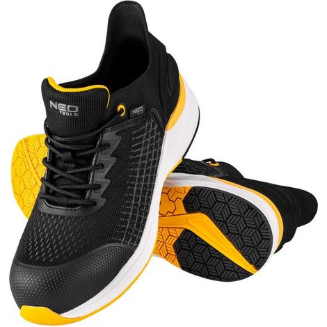 Zapatos de trabajo S1 SR, puntera de composite, contrafuerte anatómico en el talón, talla 41