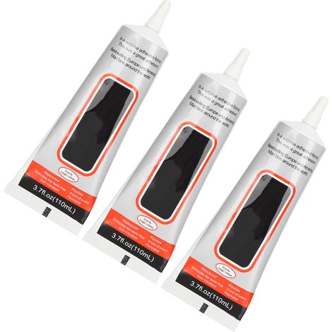 Colle de réparation pour écran tactile de téléphone, anti-déformation, adhésif souple et visqueux, outils de collage faits main (110 ml B7000, lot de 3) (1/5)