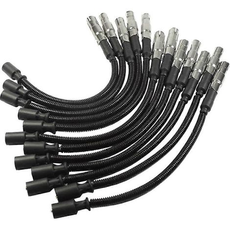 Lot de 12 câbles de bougie d'allumage pour Classe CE E320 W210 W203 W211 W220 W251 C240 C320 C55 11215 (1/5)