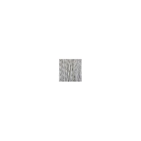 Cable eléctrico h05v2-k cubierto con tela torcida frrtx 3x0,75 d.6.4mm marfil