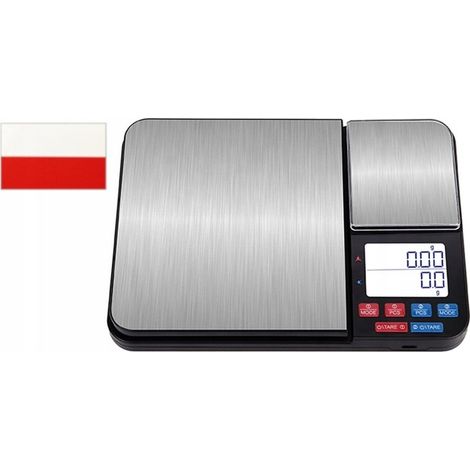 Peso 5 kg/0,1 g 500 g/0,01 g cocina electrónica + adhesivo autoadhesivo