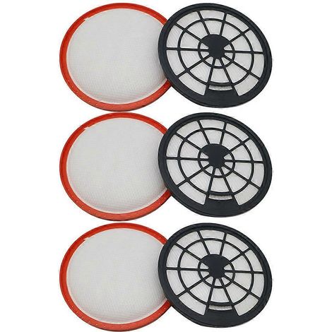 Filtre de Vax Type 95 Power 4 C85 – P4 Be Bagless Aspirateur FilterWash Pre – Motor Filtre & Post – Motor Filtre pièce détachée (1/5)