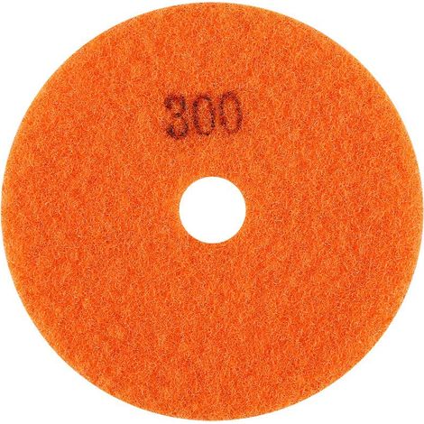 100-mm-Diamantschleifscheibe – Körnung 300 – Rotationsschleifscheibe – Polieren/Nassschneiden – Stein/Marmor/Granit