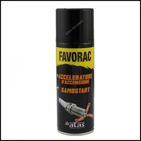 Acceleratore d'accensione motore benzina diesel gas 200ml favorac spray 200 ml