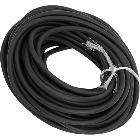 32.8ft Corde élastique en latex 1.7mm int/4.5mm ext pour fronde chasse extérieur fitness Noir (1/5)
