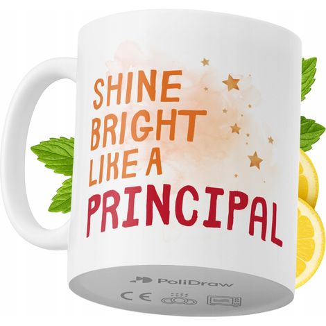 Tazza divertente e umoristica per preside, ideale per caffè e tè, con grafica e testo divertenti. Perfetta per compleanni, onomastici e festività. Tazza premium per occasioni speciali, per casa, uffic (1/5)