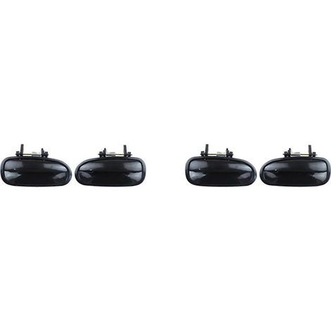 Ensemble de 4 poignées de porte extérieures (poignées de porte arrière) compatibles avec les modèles Civic EK3 de 1996, 1997, 1998, 1999 et 2000. (1/5)