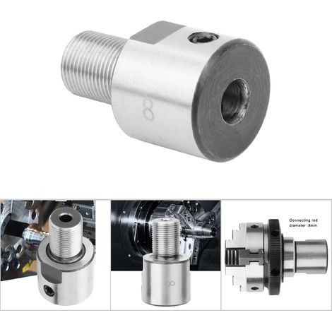 Präzisions-Steckschlüssel M14x1 aus Edelstahl für Drehbankfutter K01/K02-50/63 (8 mm) (1/5)