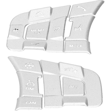 Élevez Votre avec 10 Cache-Boutons de Volant pour XE XF XJL XFL F-Pace X760 X260 X761 – Décoration en Alliage d'aluminium Durable pour Un Intérieur amélioré Mots-clés Pilotage (1/4)