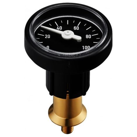 Kit de conversion de thermomètre anthracite pour vannes à sphère à tournant sphérique DN32-50