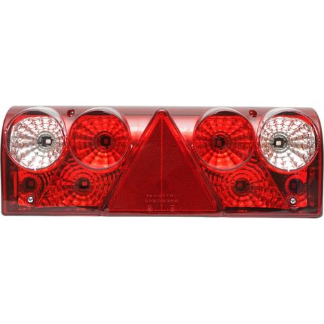 Fanale stop posteriore sinistro per camion 24V universale 430x130x80mm Breckner Germany (1/5)