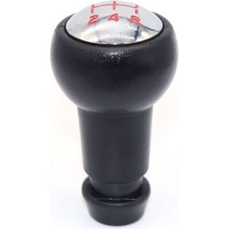 Pommeau de levier de vitesse 5 vitesses, compatible avec Peugeot 106 107 205 206 207 306 307 308 3008 (lettre rouge)