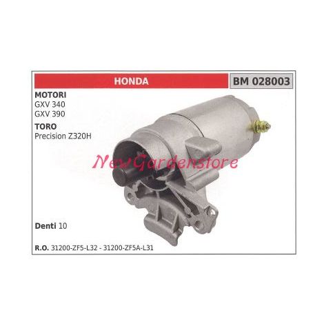 HONDA Anlasser GXV 340 Motor Rasentraktor Rasenmäher 028003