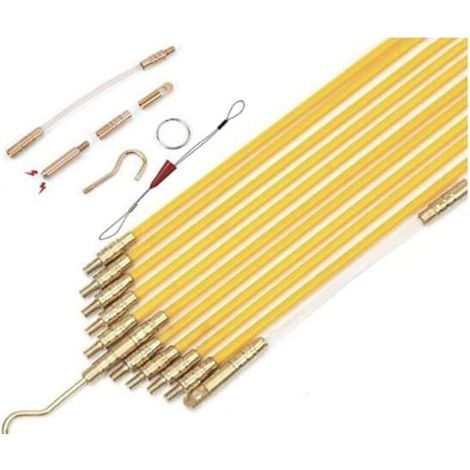 Kit de cinta de cable coaxial de fibra de vidrio de 3,3 m (33 cm) (1/5)