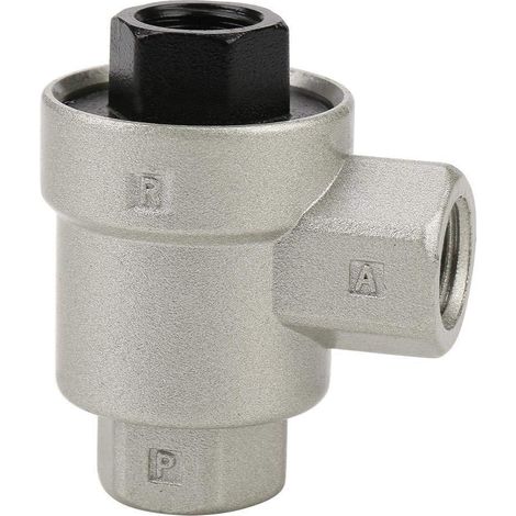 Soupape d'échappement d'air XQ170600, soupape d'échappement d'air rapide, soupape d'échappement rapide G1/4 en alliage d'aluminium (1/5)