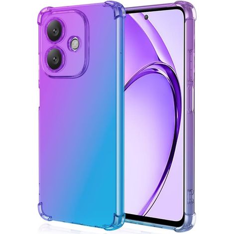 Fallfeste Schutzhülle mit Farbverlauf für Oppo A40 / Oppo A40m, Lila / Blau (1/5)