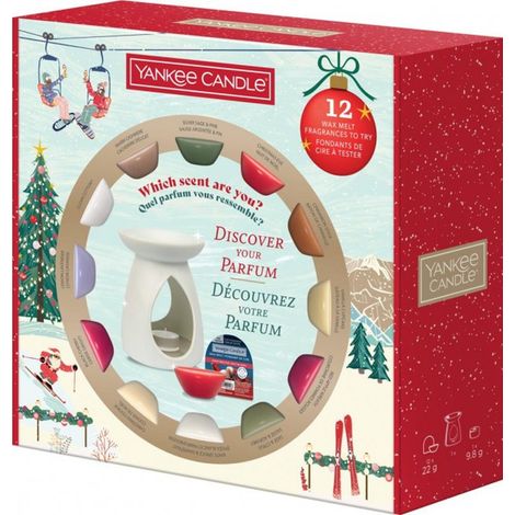 Yankee Candle Apres Ski Set mit Brenner und 12 Wachsmelts (1/5)