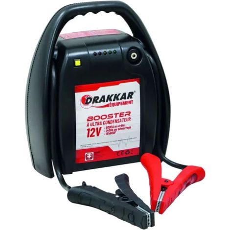 Booster portable 12 v à ultra-condensateurs Drakkar (1/2)