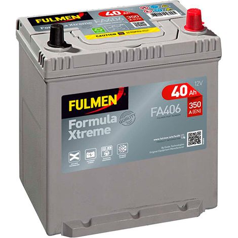 Fulmen - Batterie voiture Fulmen Formula Xtreme FA406 12V 40Ah 350A