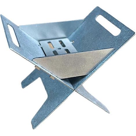 Brûleur d'encens de camping portable en alliage de titane, mini four à alcool -- (1/5)
