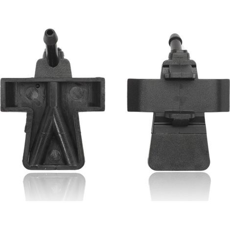 2x Gicleur de lave-glace, Auto Buse d'essuie-glace pour Micra K12 2003-2010 28931AX600C Accessoires