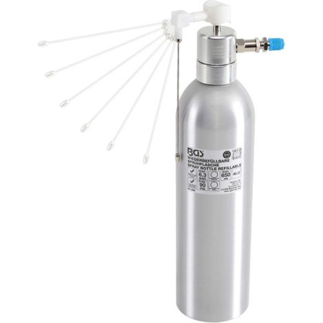 BGS Drucksprühgerät Silber 650ml Aluminium Sicher (1/3)