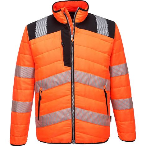 Pw3 Hi-Vis Baffle Farbe: Orange/Schwarz Größe L - Portwest