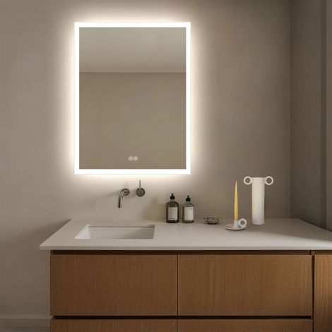 Espejo De Baño Tarek 80X70 Antivaho (1/5)