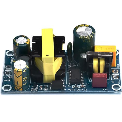 Bloc d'alimentation à découpage, 100-265 V vers DC 12 V 2 A(Max), bloc d'alimentation isolé AC/DC, transformateur d'alimentation (1/4)