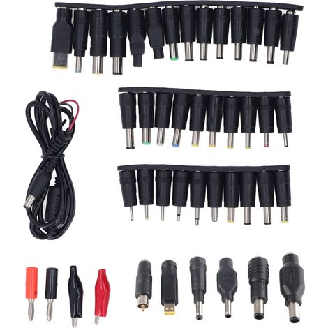45 pièces - Adaptateur secteur universel pour ordinateur portable (alimentation CC) - Maintenance (1/5)