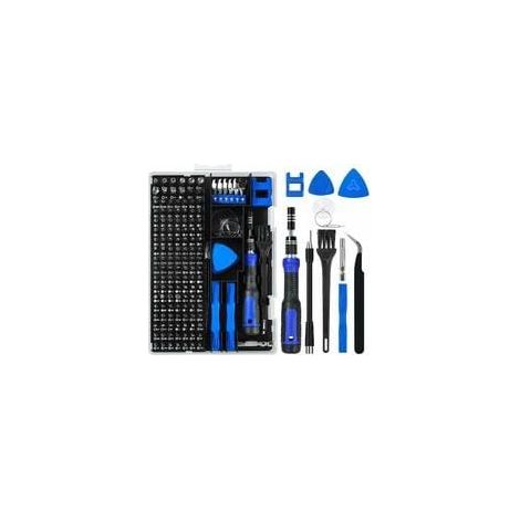Schraubendreher-Set, 160-in-1 Präzisionsschraubendreher-Reparaturset, professionelles Reparaturset für iPhone/Handy/Computer/Tablet/PC/Elektronik usw. (1/5)