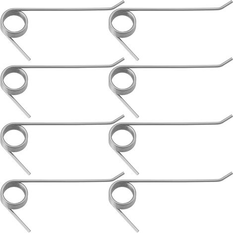 48pcs Stainless Steel Electric Scarifier Fan Roller Springs Spring Accessories Compatible with RLE 450 (1/5)