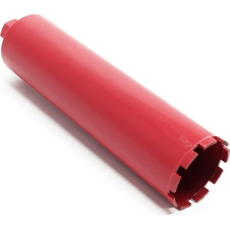 Helloshop26 – Couronne diamant 108 mm pour carotteuse – Forage béton armé à sec et humide – Longueur utile 400 mm – Performance de coupe élevée (1/4)