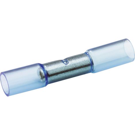DSG Canusa 7931200502 Stoßverbinder mit Schrumpfschlauch 1.50 mm²  Vollisoliert Blau 1 St.
