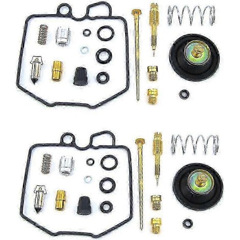 Kit de réparation de carburateur compatible avec Honda CX500 CX500C CX500D 1978-1979 (2 pièces)