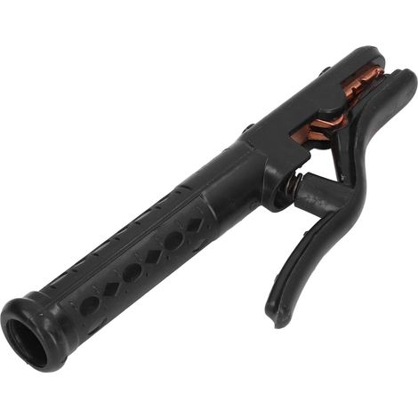 Pince à électrode soudure borne isolée cuivre outil quincaillerie 800A pour machine noire (1/5)