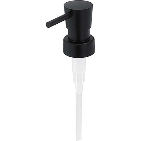 Nimco - Dosatore di ricambio per dispenser di sapone, nero 1028T-90 (1/2)
