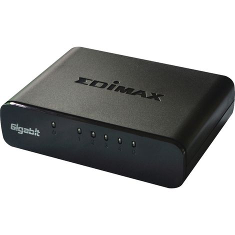Edimax ES-5500G V3 switch No administrado Gigabit Ethernet (10/100/1000) Negro (1/3)