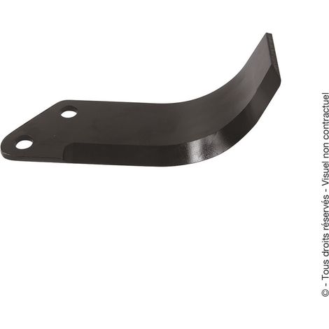 Couteau de fraise labour adaptable gauche 185 mm Pasquali CLPA185G