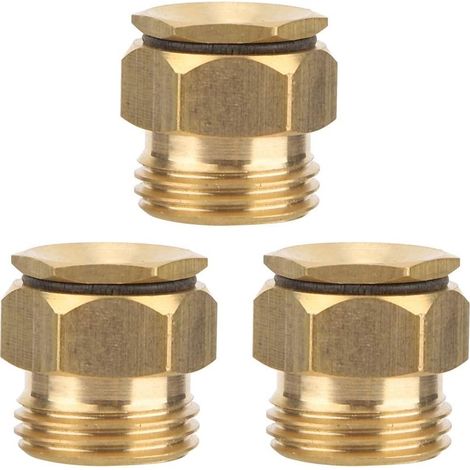 3 pièces G1 2 Filetage Externe Réglable Atomisation Brumisation Irrigation Jardin Buse de Pulvérisation Atomizg Werg Laiton Irrigi - (1/5)