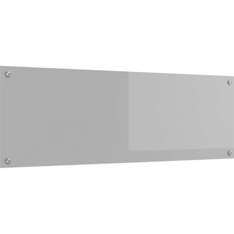 Küchenrückwand Hellgrau 120 x 40 cm Gehärtetes Glas (1/5)