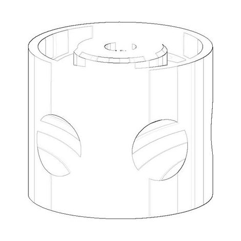 Dornbracht 092099004-00 Poignée pour thermostat pièces détachées (1/2)