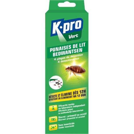 KPRO - Pieges à punaises de lit etui de 4 (1/5)