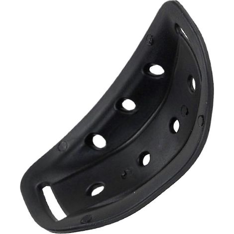 Jugulaire de casque avec coussinet en silicone, support anti-vibrations réglable pour le travail, le vélo et le patinage – Noir 12 x 3 x 6 cm 25-26 (1/5)