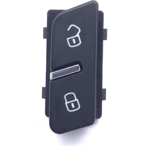 Touareg safety switch, central door lock switch 7P6 962 125A, left side, 2011-2012 model. (1/5)