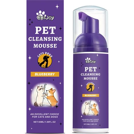 Mousse nettoyante pour animauxDes ingrédients doux éliminent les odeurs et laissent le pelage de votre animal lisse et brillant. (1/4)