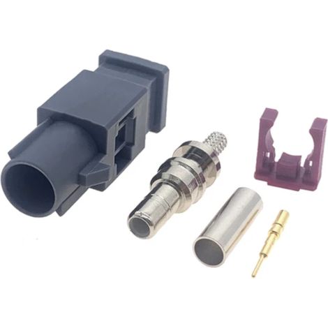 Fakra-Stecker für RG316-Kabel (Code G), gerade