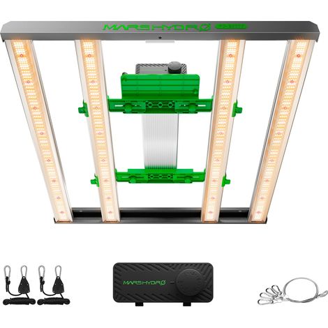 Mars Hydro Smart Dimmbare FC-E 3000 300W LED Pflanzenlampe für 100x100cm Pflanzenzelt
