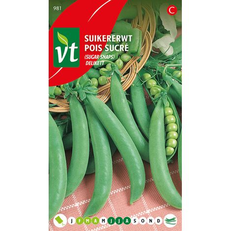 Pois Mangetout Delikett - Ca. 40 gr (Livraison Gratuite)